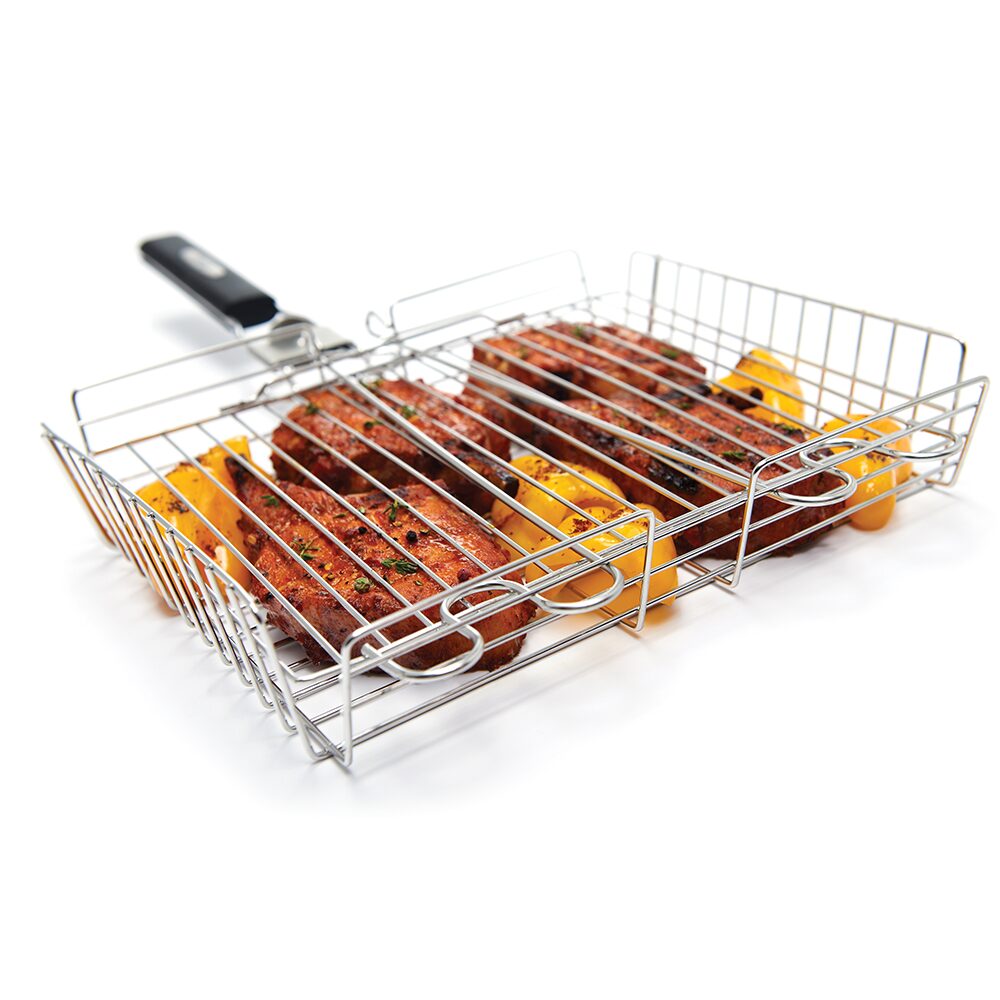 broil king adjustable grill basket 65070