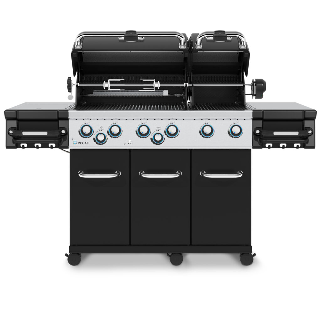 broil king regal 690 gas grill front open 997283NZ