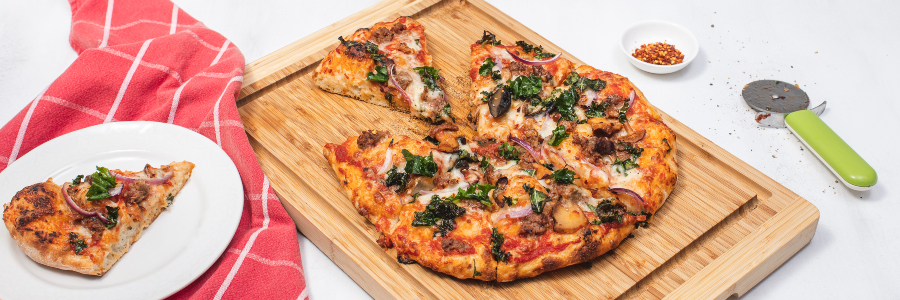 broil king sausage pizza recipe